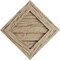 Ekena Millwork Timberthane Riverwood Diamond Faux Wood Non-Functional Gable Vent, Primed Tan, 21"W x 21"H GVURDI21X21DRWPR - alternate 1